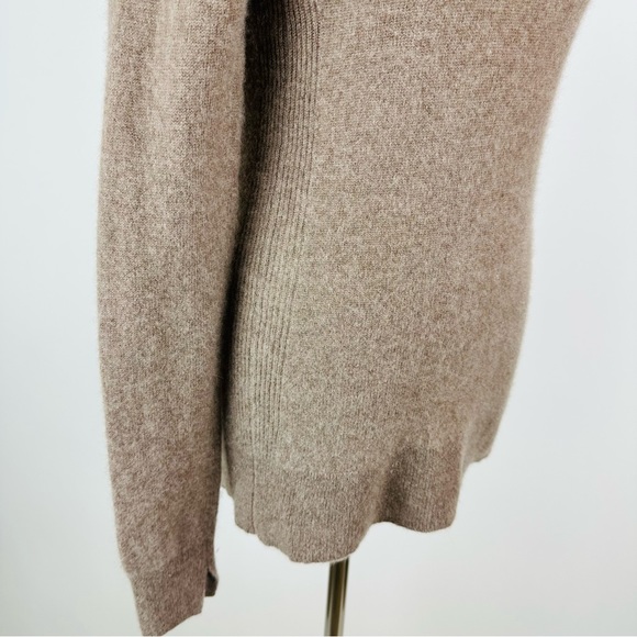 Saks Fifth Avenue Brown Cashmere Crewneck Sweater XS - Picture 6 of 13